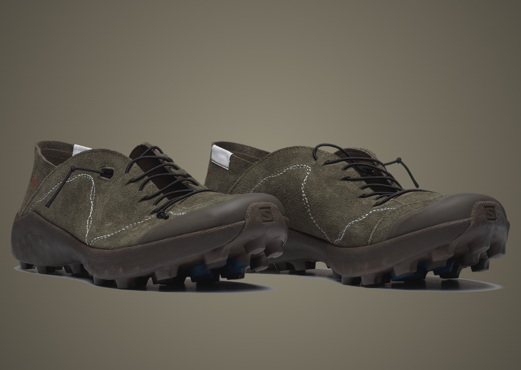 The Broken Arm x Salomon Savát Black Olive - Angle