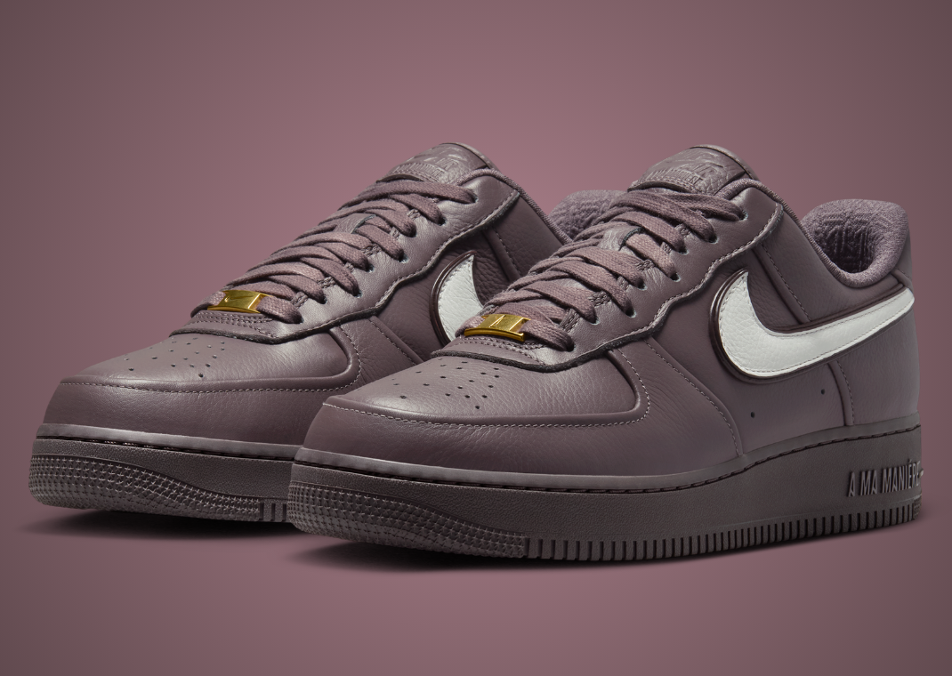 A Ma Maniere x Nike Air Force 1 WYWS Violet Ore - Angle