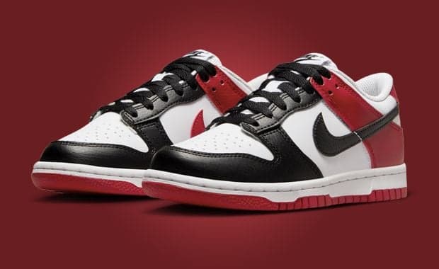 Nike Dunk Low Black Toe (GS)