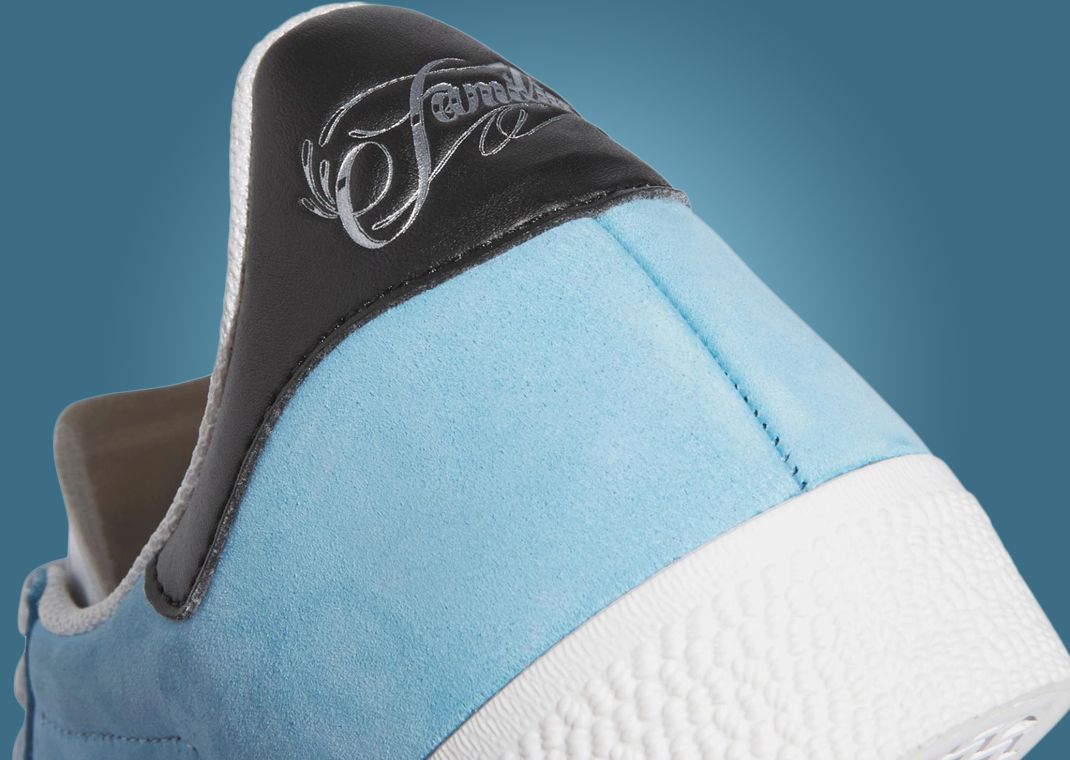 Familia x MNUFC x adidas Gazelle Adv Heel Detail 2
