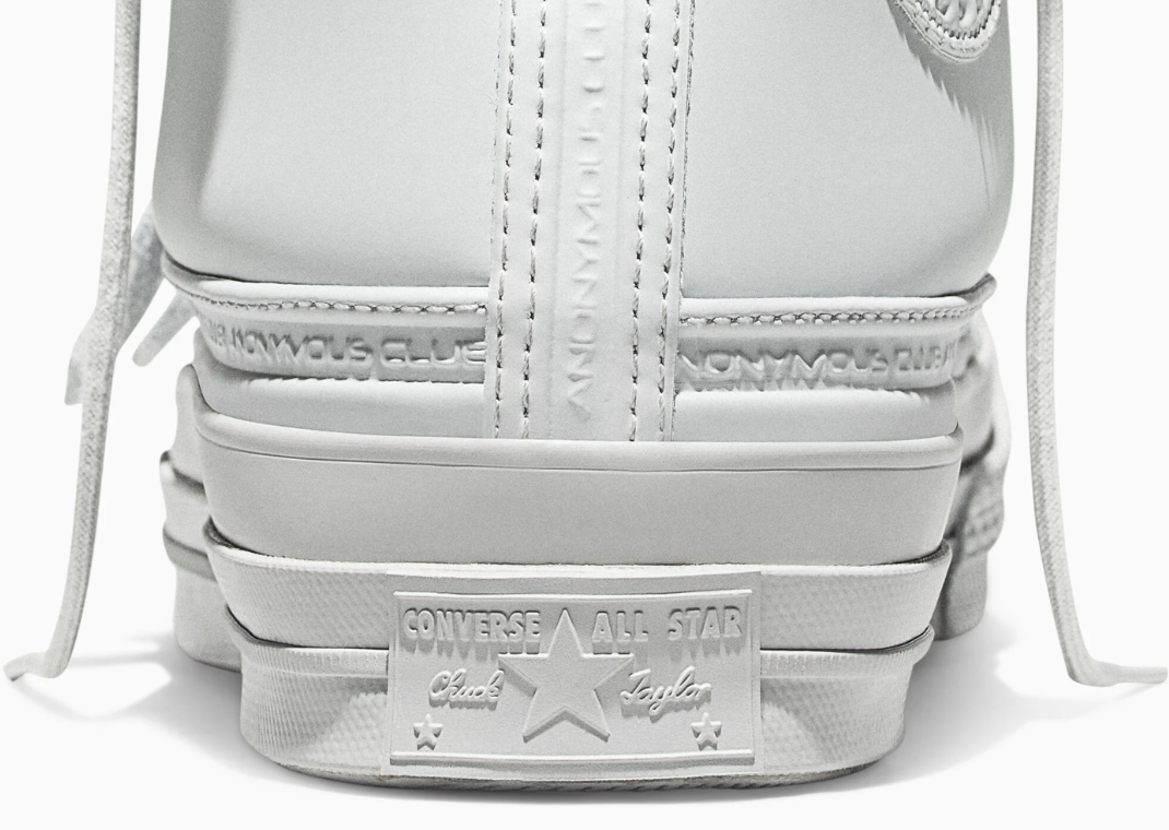 Thug Club x Converse Chuck 70 Glacier Grey - Heel Detail