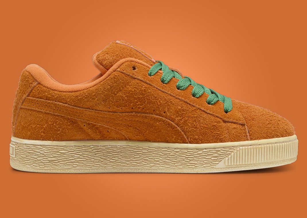 Carrots x Puma Suede XL Orange Medial