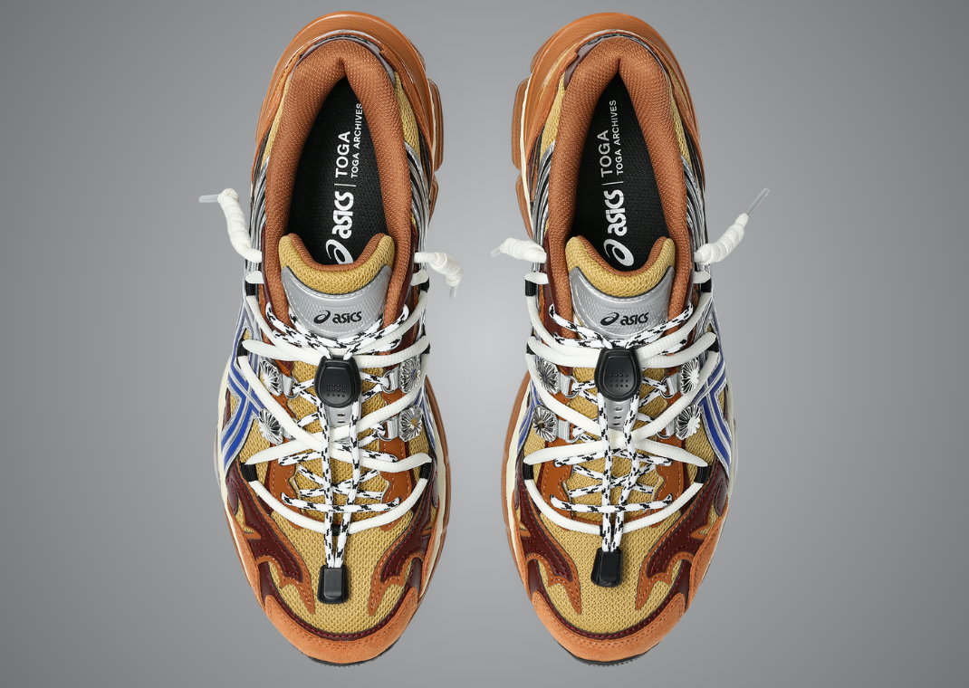 Toga Archives x Asics Gel-Cumulus 16 Orange Blue - Top
