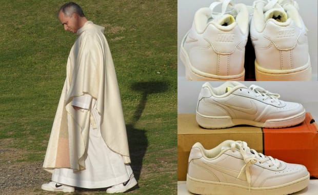 Pope Leo XIV was Seen Rocking Nike Franchise Low Plus in a New Documentary