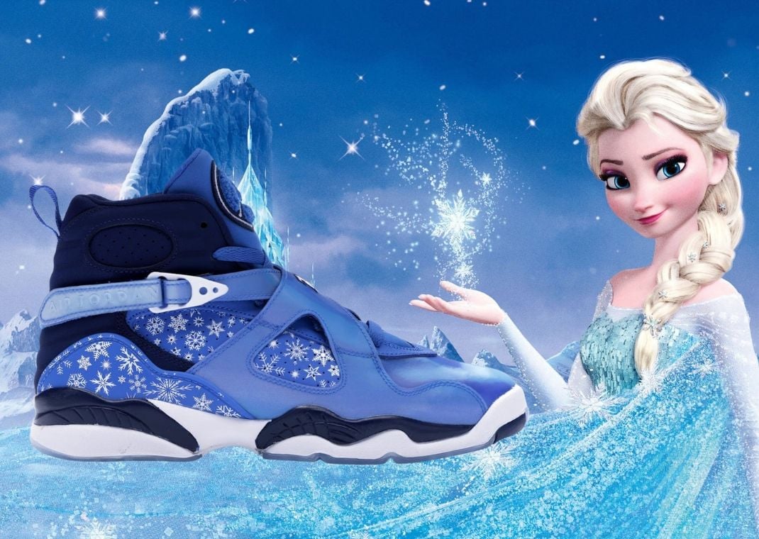 Air Jordan 8 Blizzard (Frozen)