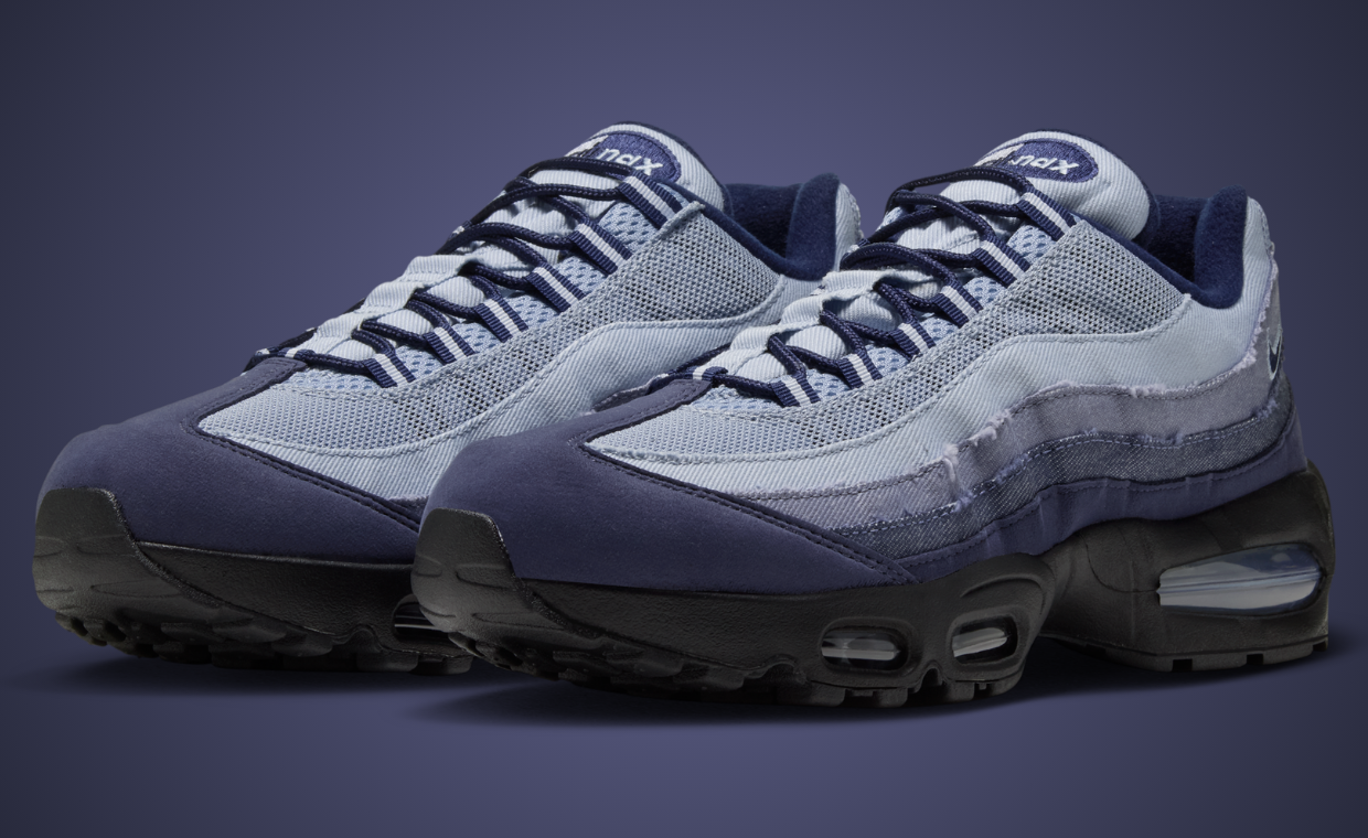 The Air Max 95 Big Bubble Gets a Denim Obsidian Remix