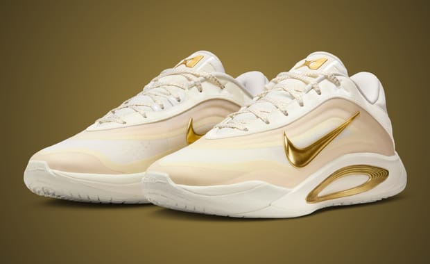 These Metallic Gold Nike A’Ones Would Look Good in a WNBA Finals Series