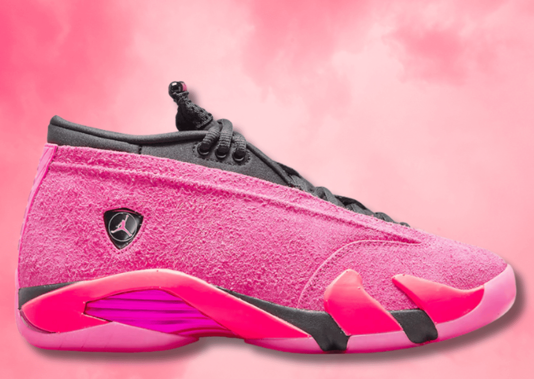 Air Jordan 14 Low Shocking Pink