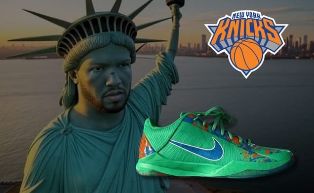 Foot Locker is Dropping Jalen Brunson’s NY vs. NY Nike Kobe 5 PE In NYC Today