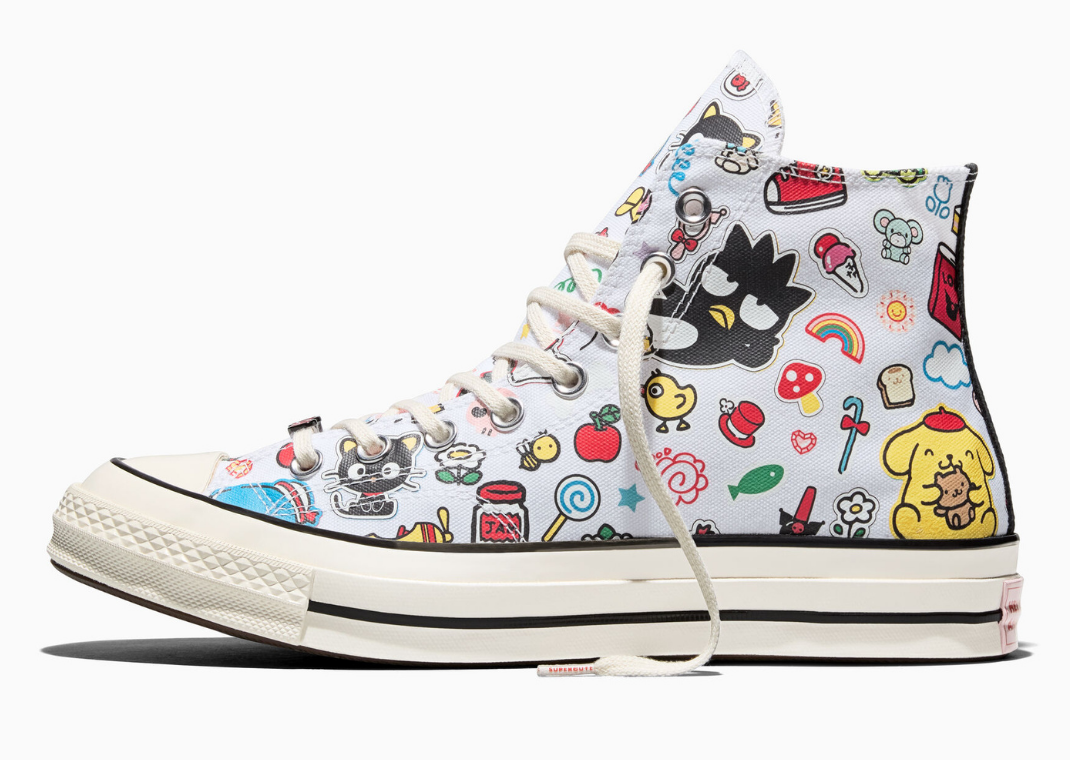 Hello Kitty x Converse Chuck Taylor 70 Stickers - Lateral