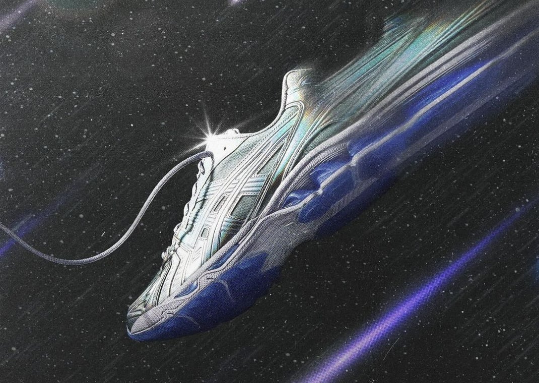 Kith x Marvel Super Villains x Asics Gel-Kayano 14 Silver Surfer