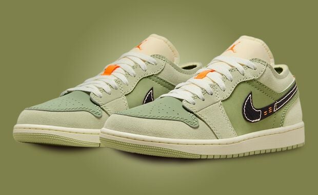 The Air Jordan 1 Low SE Craft Gets Draped in Sky J Light Olive