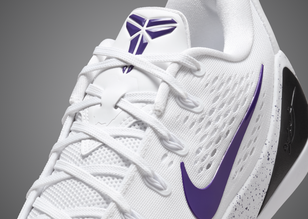 Nike Kobe 9 EM Low Protro Lakers Home Detail