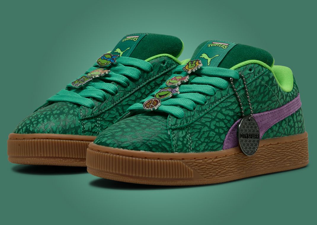 靴 Puma x Teenage Mutant Ninja Turtles 27.0 TMNT x Puma XL Suede! Detailed Review & On Feet! - YouTube