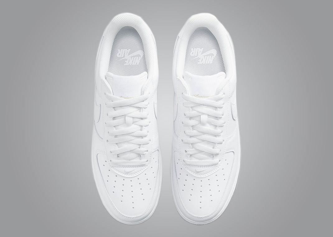 crispy white air force 1