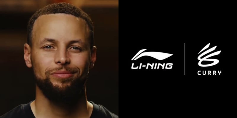 Steph Curry Signs 10-Year Deal with Li-Ning