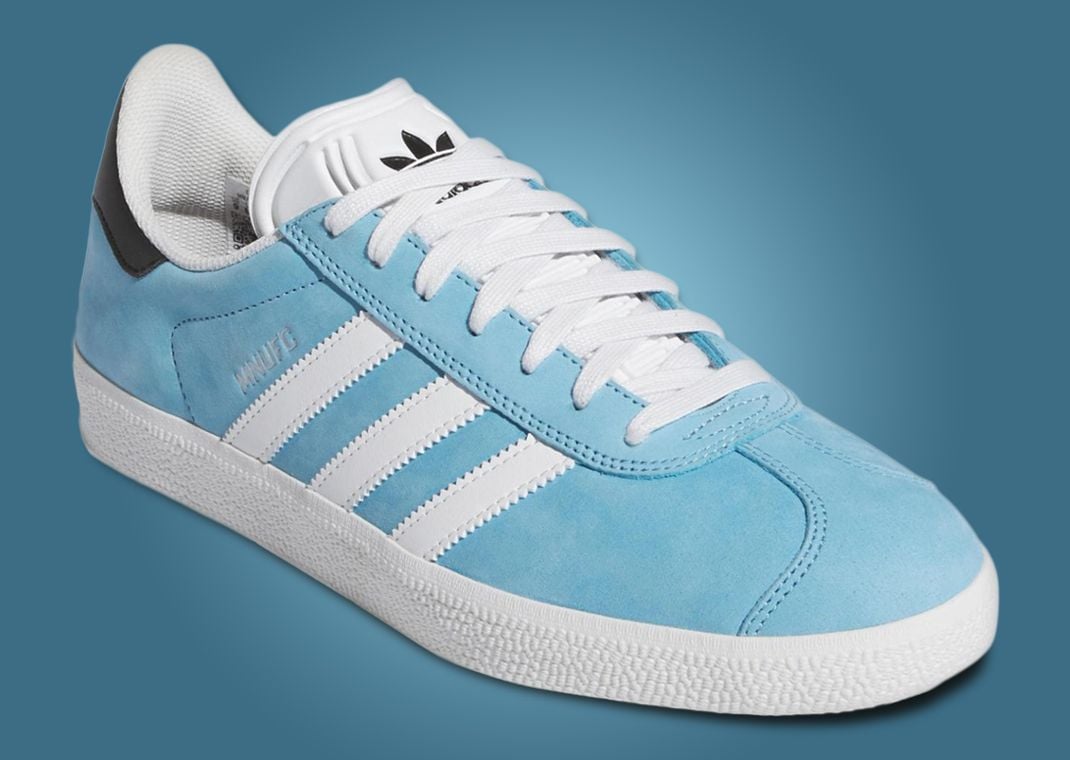 The Familia x MNUFC x adidas Gazelle ADV Releases September 2024