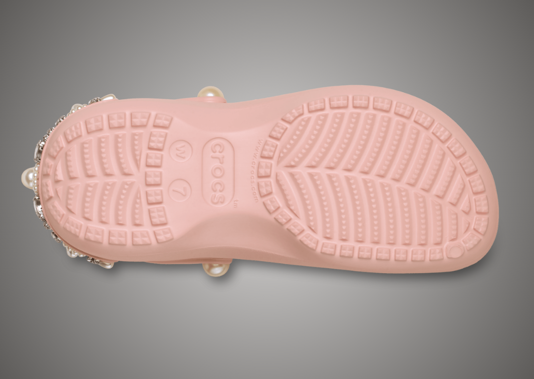 Simone Rocha x Crocs Classic Clog Pink Rose - Bottom