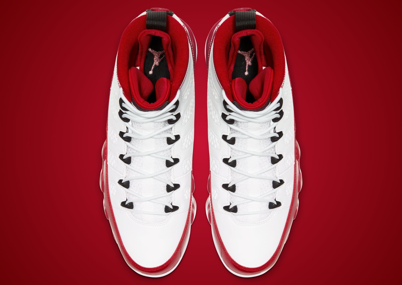 Air Jordan 9 Retro White Gym Red