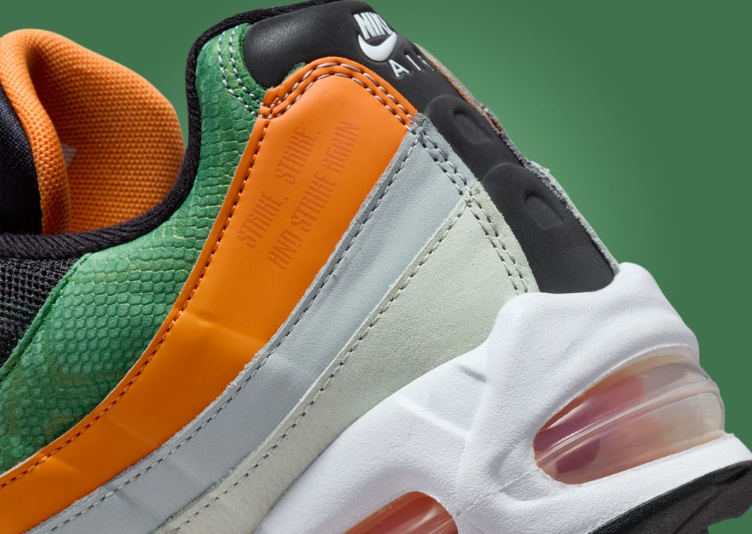 FAMU x Nike Air Max 95 Heel Detail