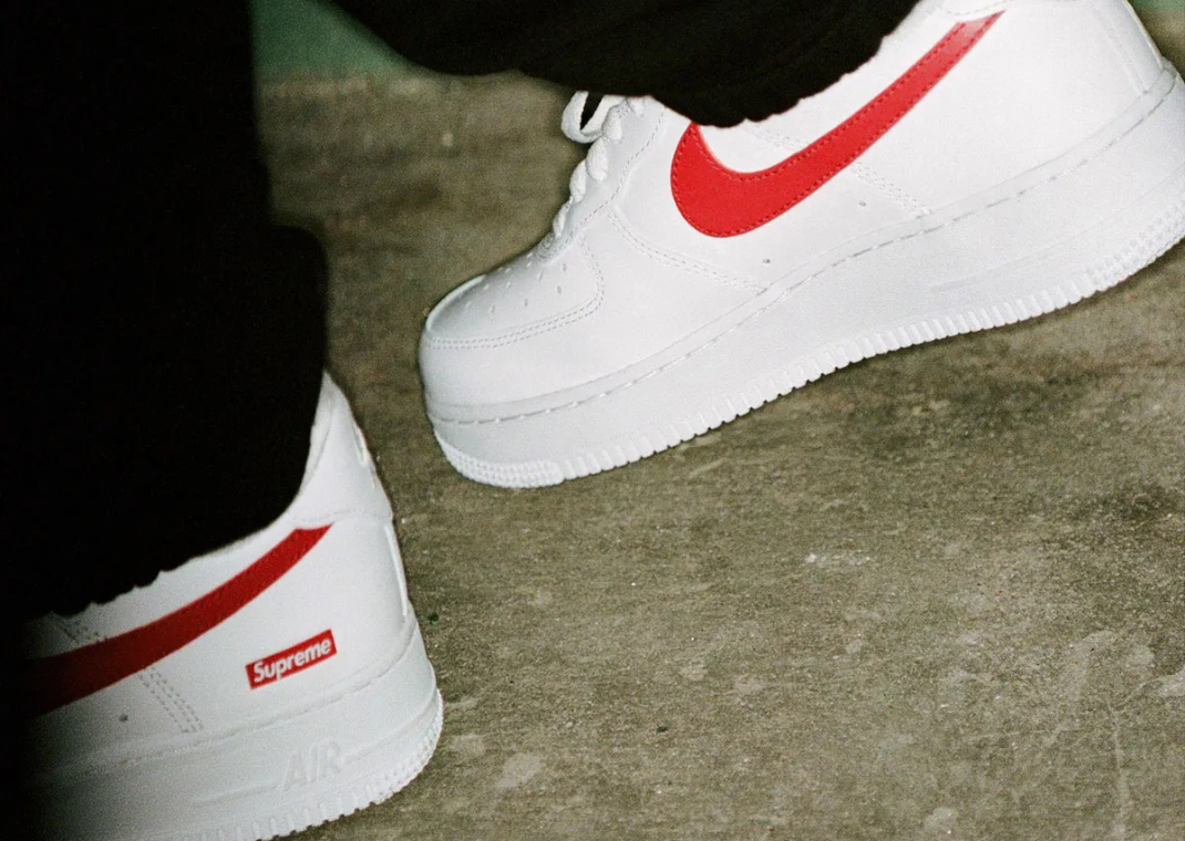 The Supreme x Nike Air Force 1 Low China Exclusive Releases May 2024