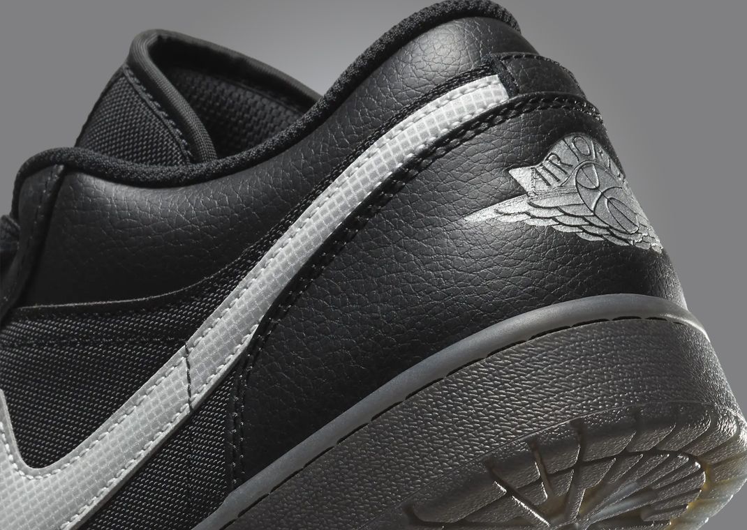 The Air Jordan 1 Low Black White Dark Gum Releases Spring 2025 The Air Jordan 1 Low Black White Dark Gum Releases Spring 2025