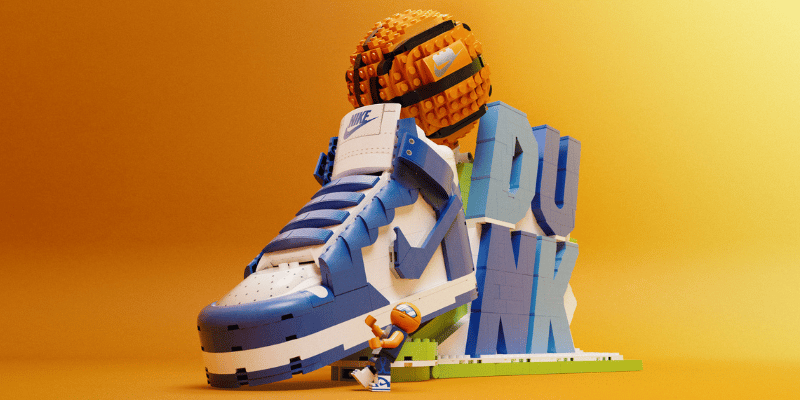 Nike and LEGO's First Collaborative Set is Available For Pre-Order Now