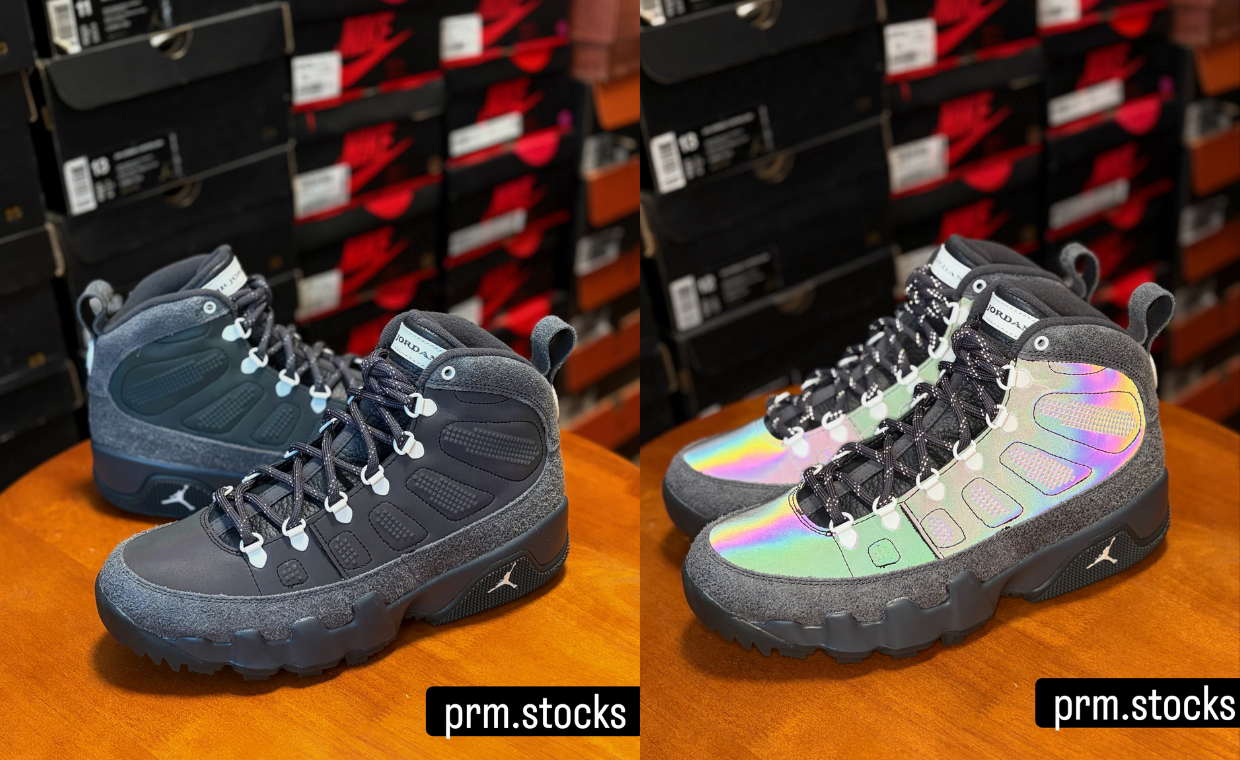 Air Jordan 9 Retro Boot NRG Black Iridescent