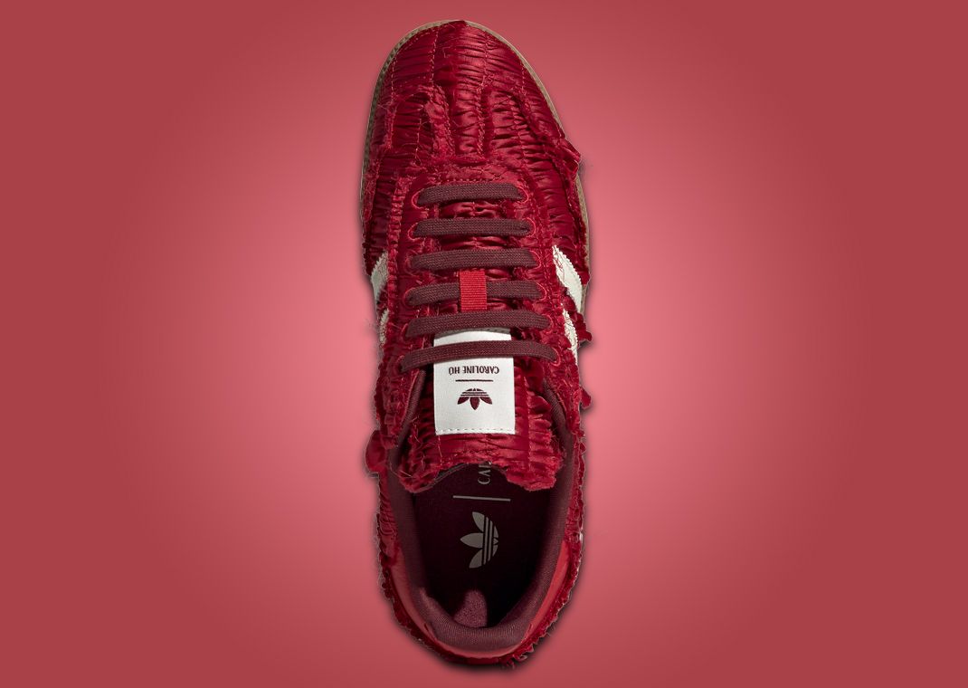 ●ADIDAS X CAROLINE HU ● SAMBA OG SATIN (W) Red The Caroline Hu x adidas Samba OG Satin Pack Releases May 2025