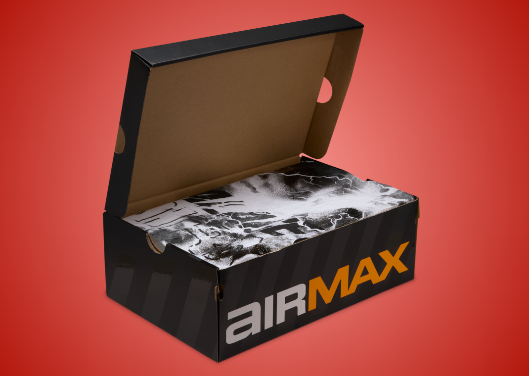 Palace x Nike Air Max DN8 Dusty Grey Packaging