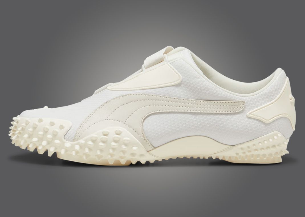 Puma Mostro Monochromatic Frosted Ivory Lateral