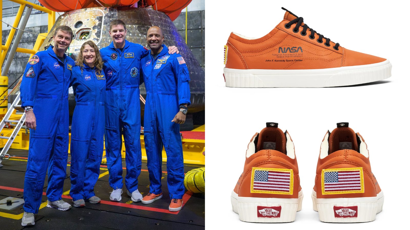 Astronaut Victor Glover Wears NASA x Vans Old Skool Voyager After Artemis II Splashdown