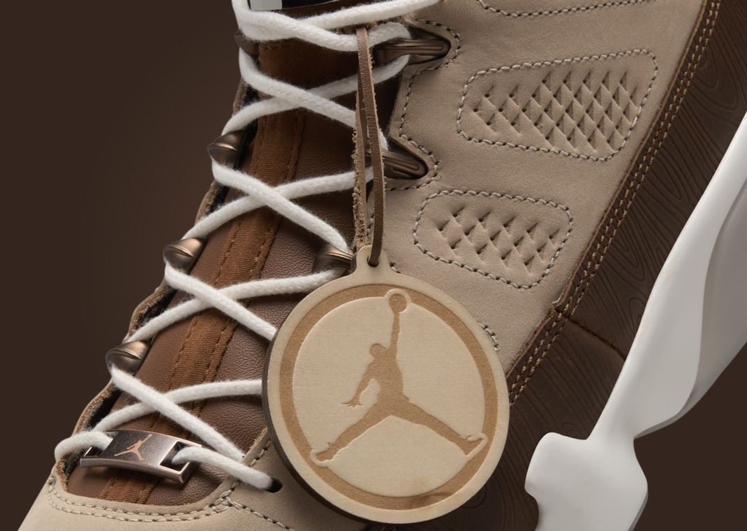 The Happy Life Wood x Air Jordan 9 Golf Releases April 2024