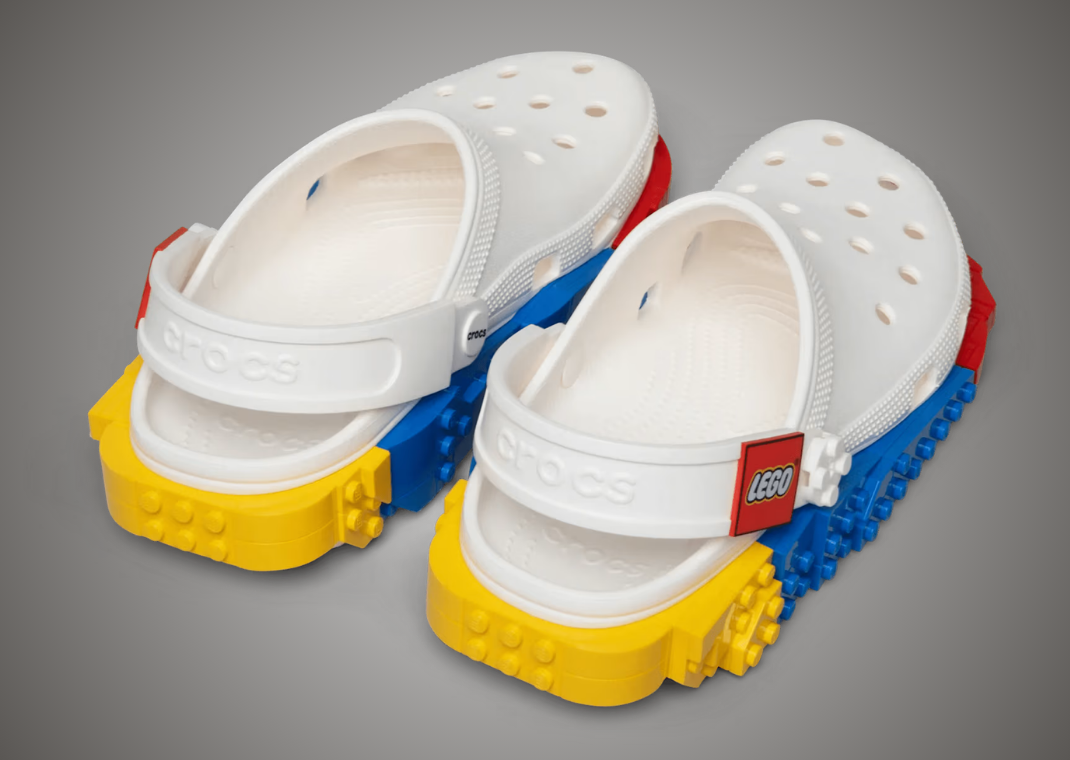 LEGO x Crocs Creativity Clog White - Heel Angle