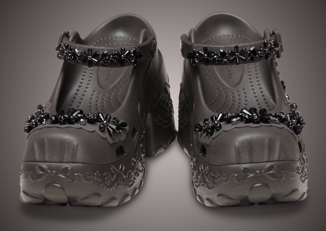 Simon Rocha x Crocs Ballerina Platform Espresso - Front