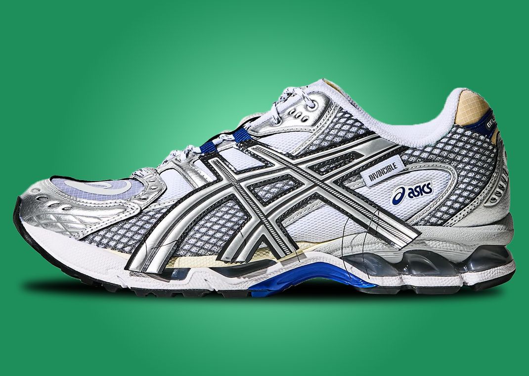 INVINCIBLE x Asics Gel-Nimbus 10.1 HTTP 404 Blue Lateral