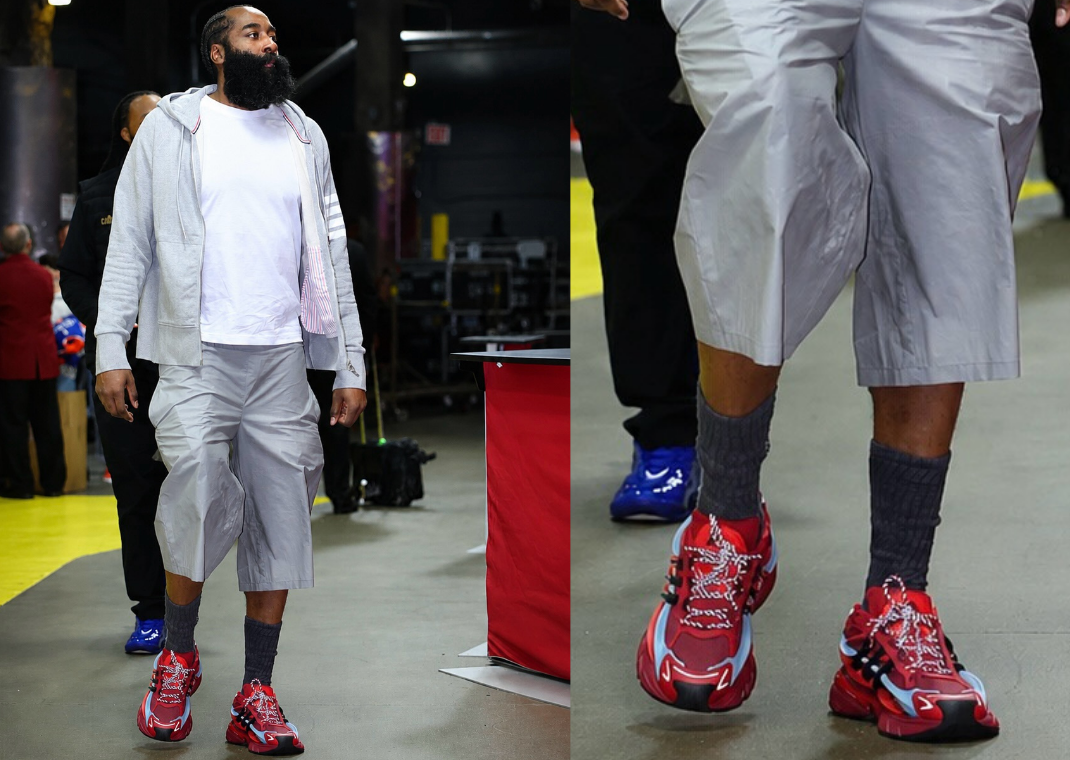 James Harden Debuts New Pharrell adidas Jellyfish