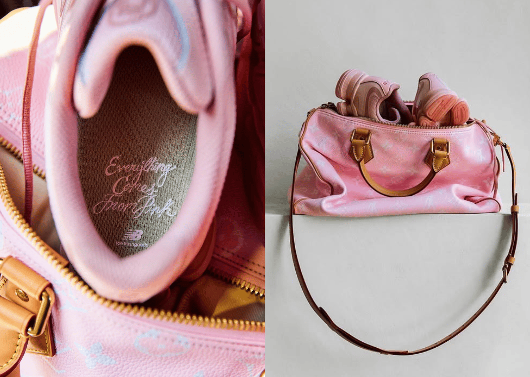 Joe Freshgoods x New Balance ABZORB 2000 Everything Comes From Pink
