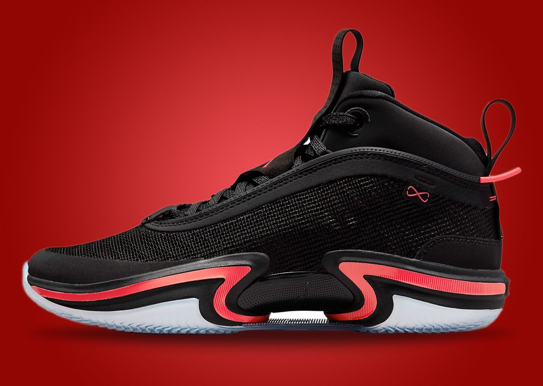 シューズ(男性用) Air Jordan 36 Black/Infrared 23 Air Jordan 36 Infrared | Review & On Feet - YouTube