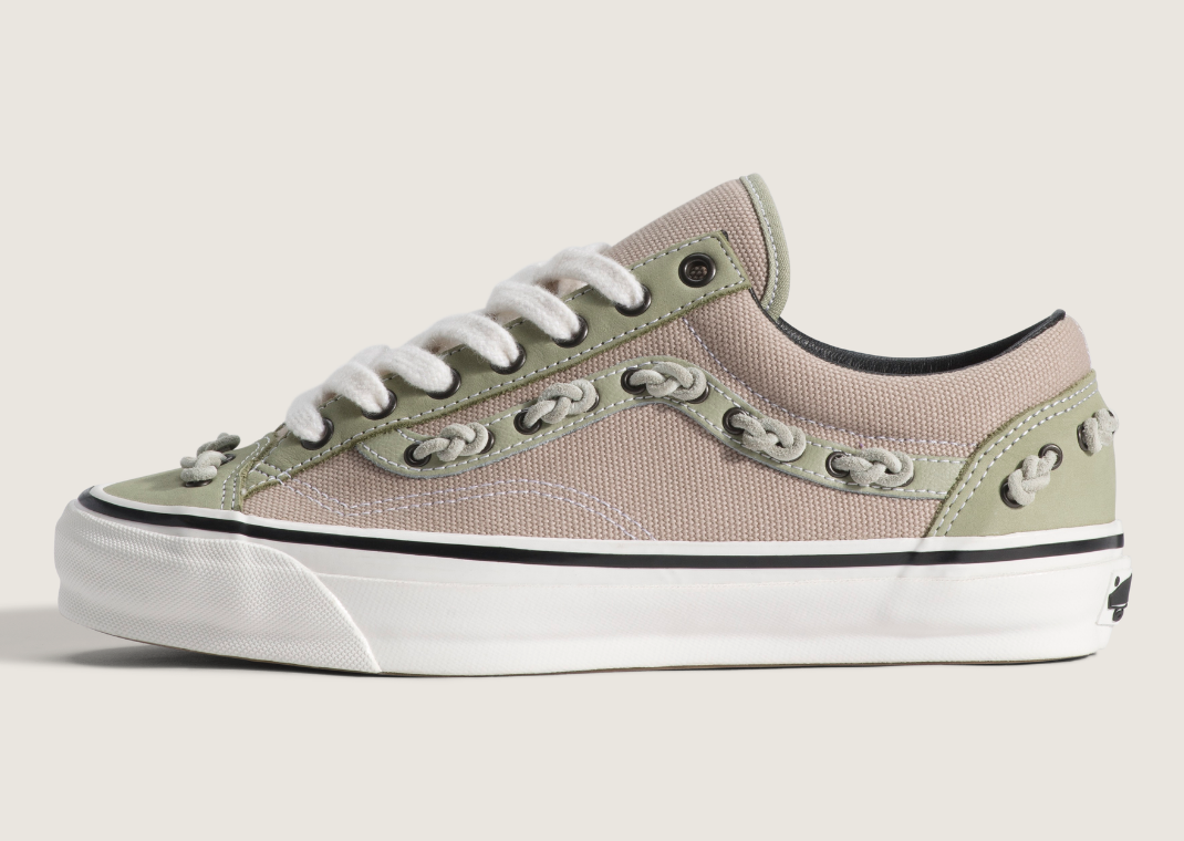Vans Old Skool 36 Knot Soft Sage - Lateral