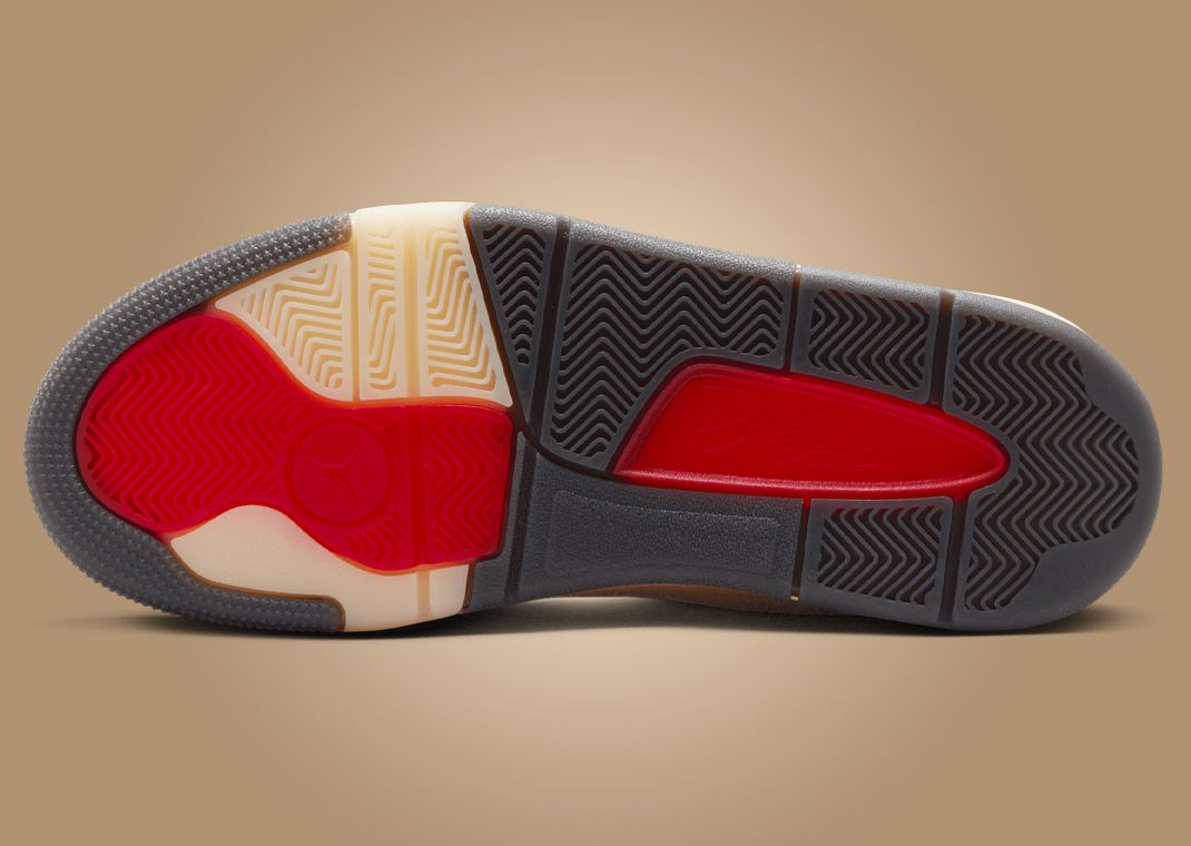 Who Decides War x Jordan Flight Court Coconut Milk (W) Outsole