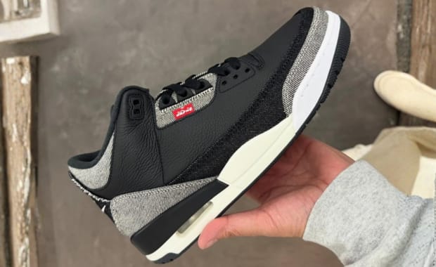 Levi’s Completes the Denim Jordan 3 Collection with a Black Cement Collab