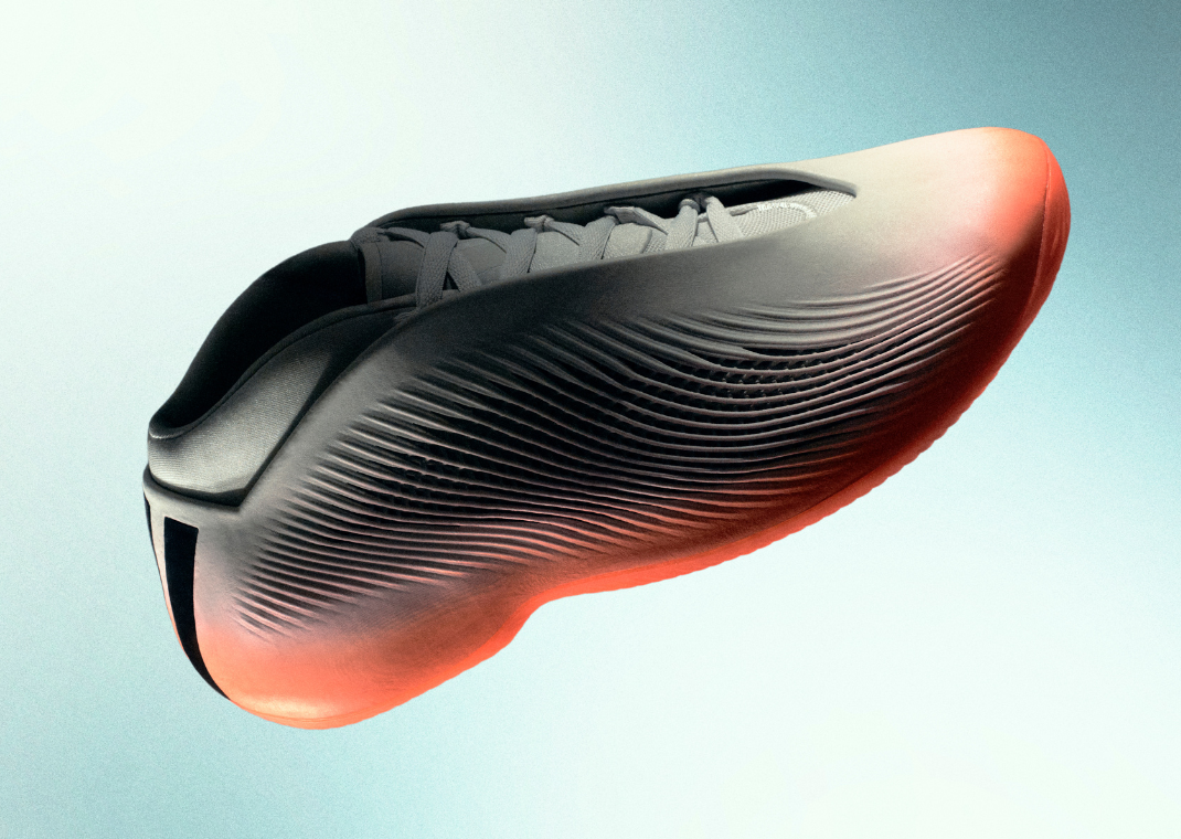Unnamed 3D-printed basketball shoe from adidas