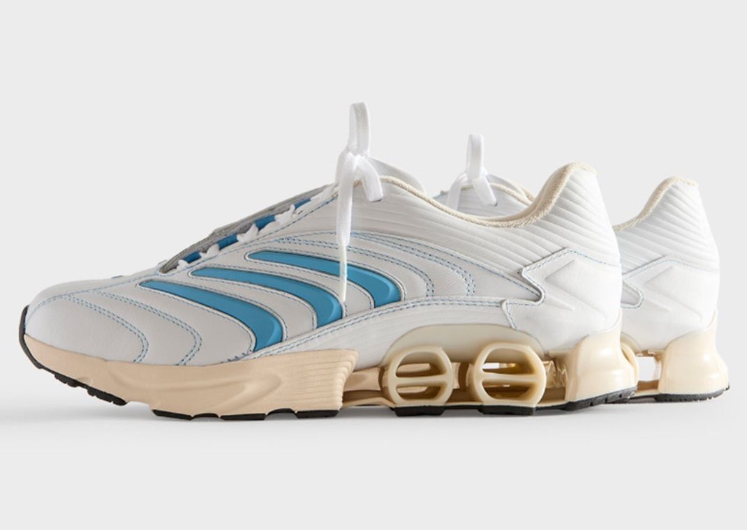 Kith x adidas Predator Megaride White Blue Lateral