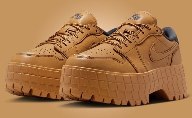 The Air Jordan 1 Brooklyn Low Wheat Does Its Best Workboot Impression