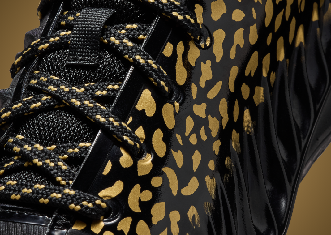 Victor Wembanyama x Nike GT Cut 4 Gold Panther PE - Detail