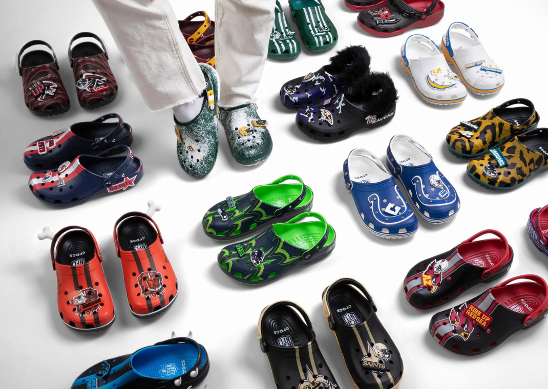 The NFL and Crocs are Back with a Massive Pack of Team-Specific Clogs