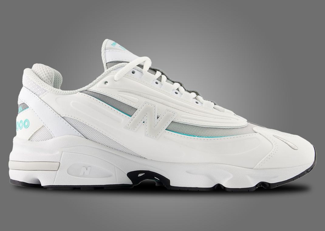 New Balance 1000 White Aqua (W) Medial
