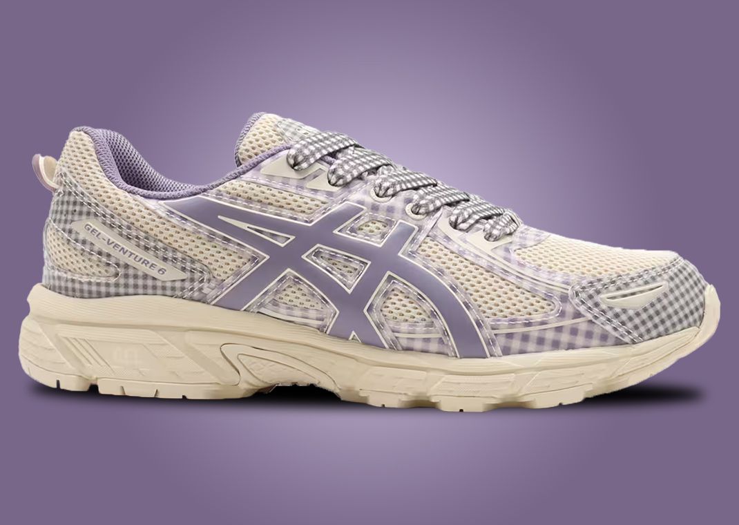 Story mfg. x Asics Gel-Venture 6 Vanilla Violet Quartz Lateral
