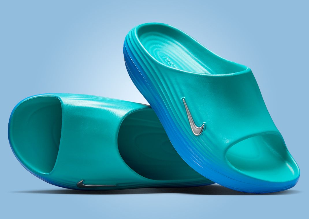 Nike ReactX Rejuven8 Slide Dusty Cactus Angle